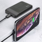 Wholesale Universal 5000 mah Portable Dual Port Slim Power Bank Charger SL05 (Black)